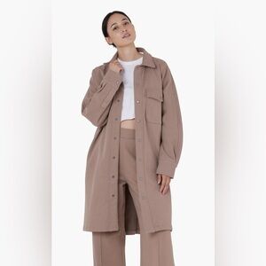 TKEES Oversized Shirt Jacket, SIZE 0-1 (US 0-4)